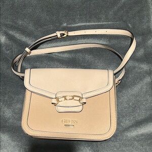 GUESS Beige Crossbody Bag